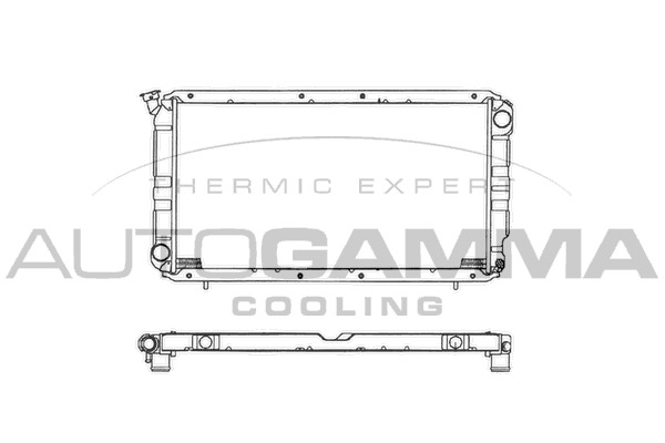 Radiator racire motor