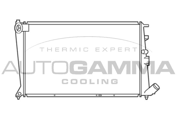 Radiator racire motor