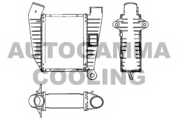 Intercooler compresor