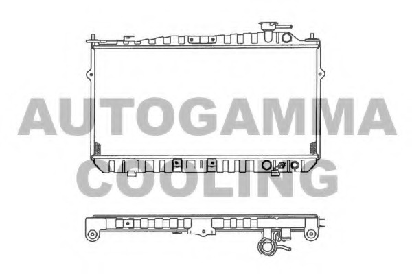 Radiator racire motor