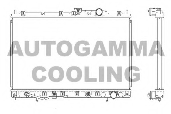 Radiator racire motor