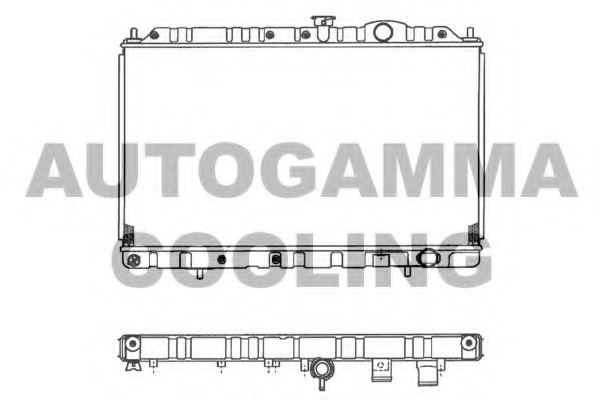 Radiator racire motor