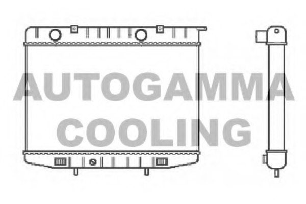 Radiator racire motor