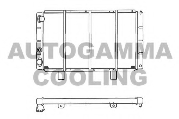 Radiator racire motor