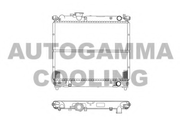 Radiator racire motor