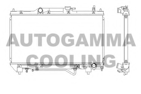 Radiator racire motor