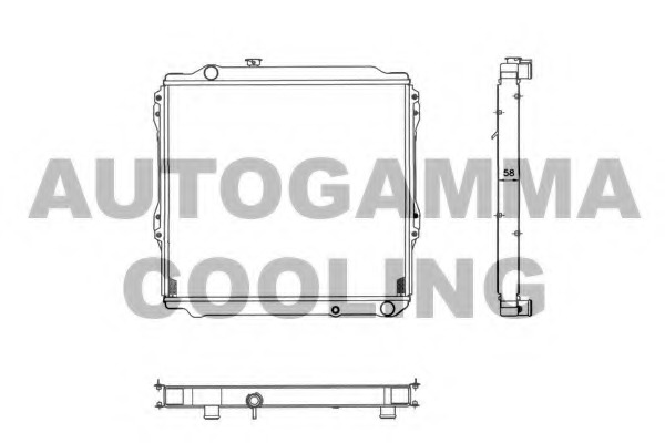 Radiator racire motor