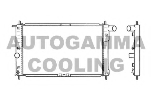 Radiator racire motor