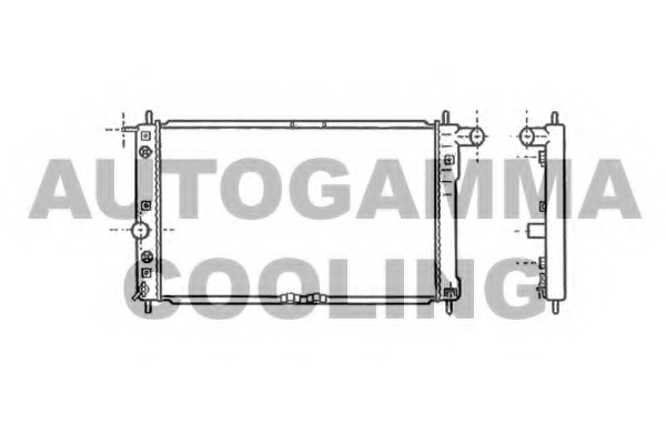 Radiator racire motor