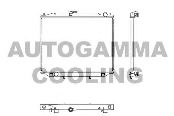 Radiator racire motor