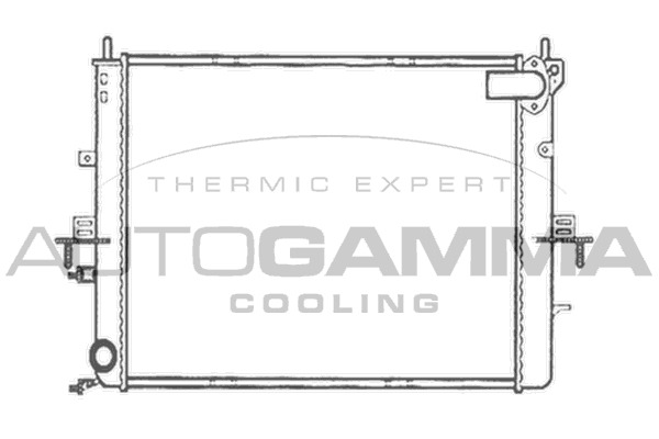 Radiator racire motor