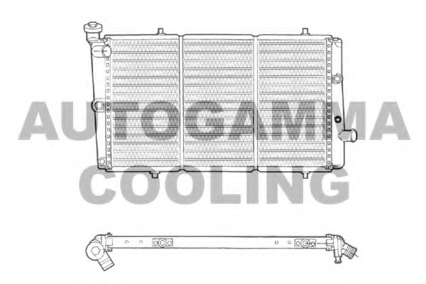 Radiator racire motor