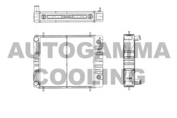 Radiator racire motor