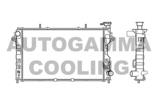 Radiator racire motor