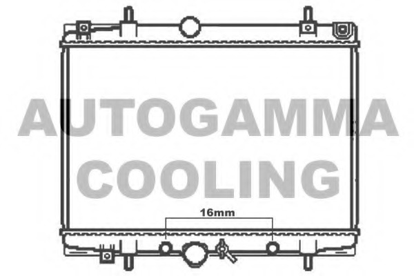 Radiator racire motor