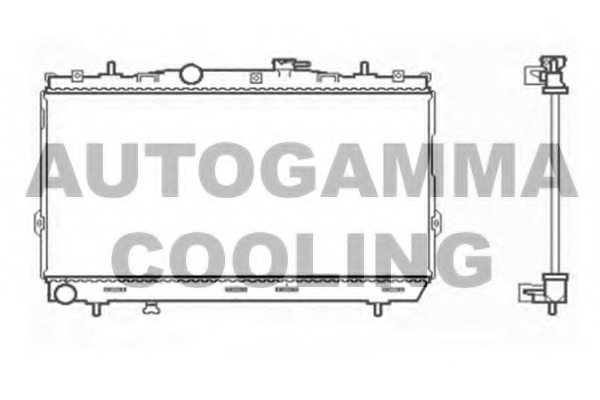 Radiator racire motor