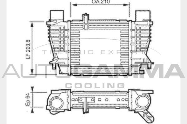 Intercooler compresor