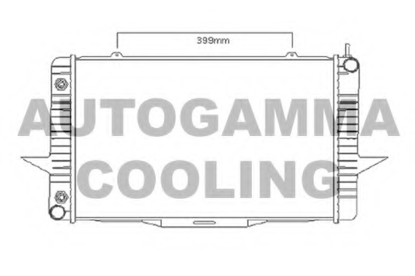 Radiator racire motor