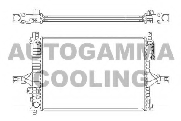 Radiator racire motor