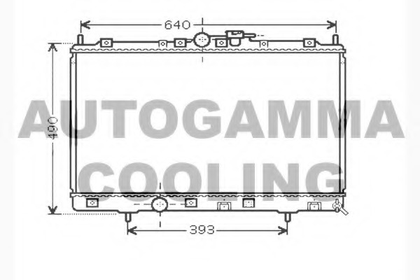 Radiator racire motor