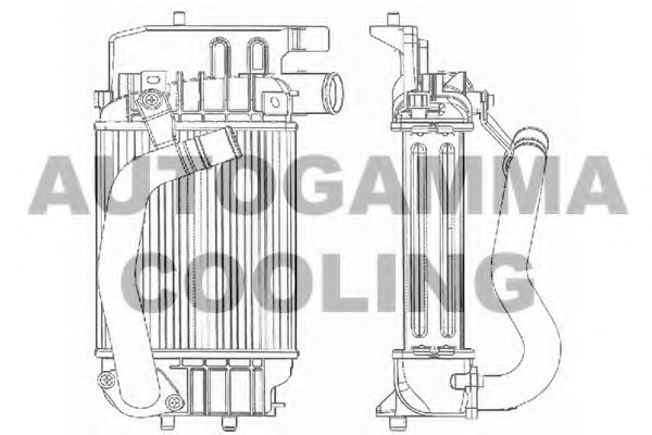 Intercooler compresor