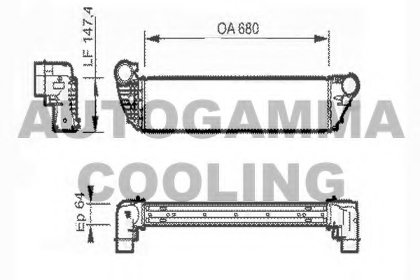 Intercooler compresor