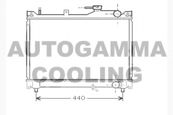 Radiator racire motor