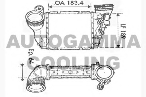 Intercooler compresor