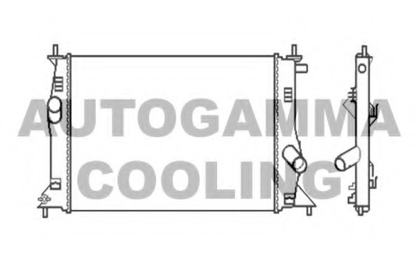 Radiator racire motor