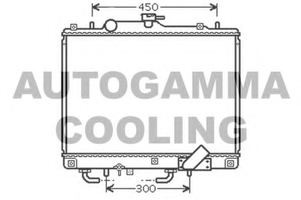 Radiator racire motor