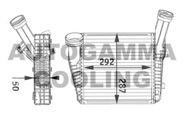 Intercooler compresor