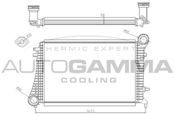 Intercooler compresor