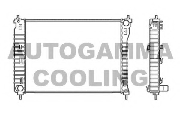 Radiator racire motor