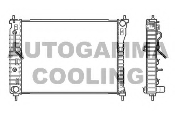 Radiator racire motor