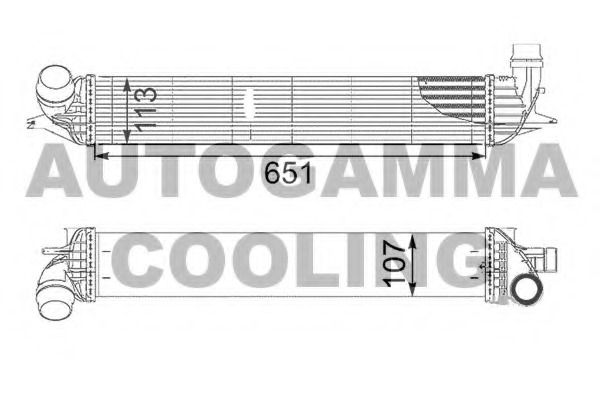 Intercooler compresor