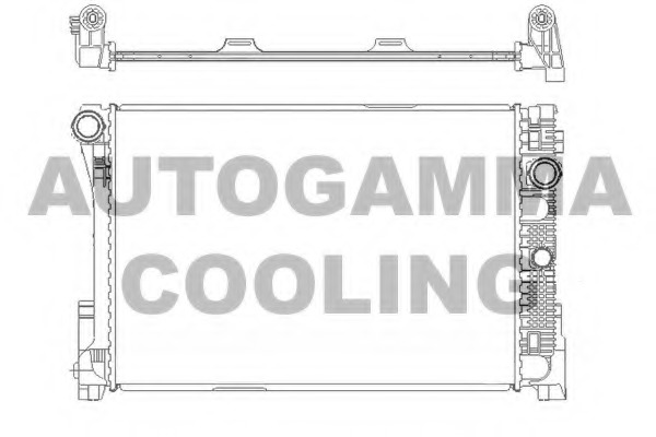 Radiator racire motor