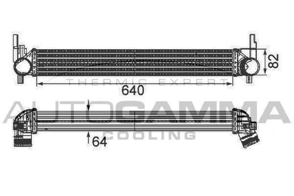 Intercooler compresor