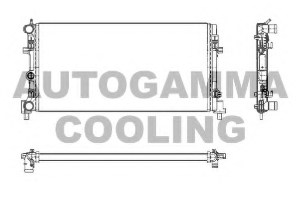 Radiator racire motor