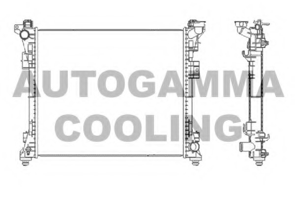 Radiator racire motor