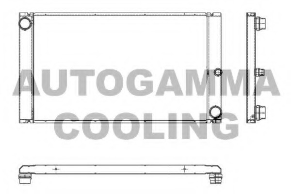 Radiator racire motor