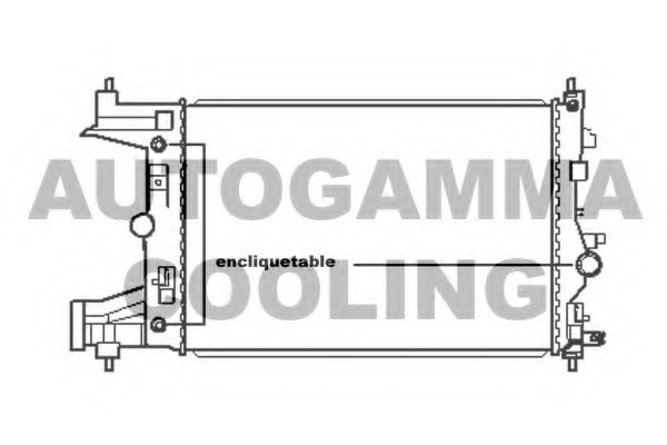 Radiator racire motor