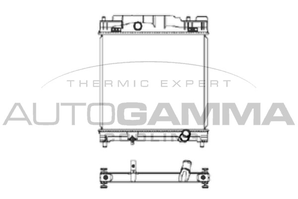 Radiator racire motor