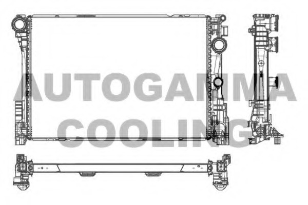 Radiator racire motor