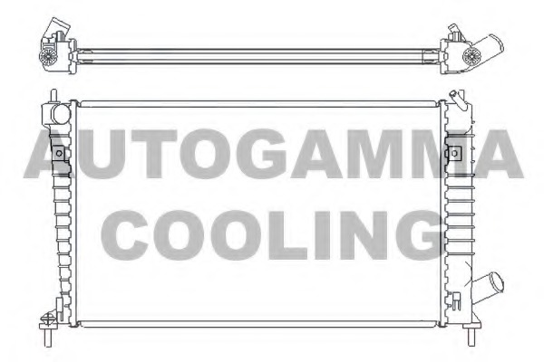 Radiator racire motor