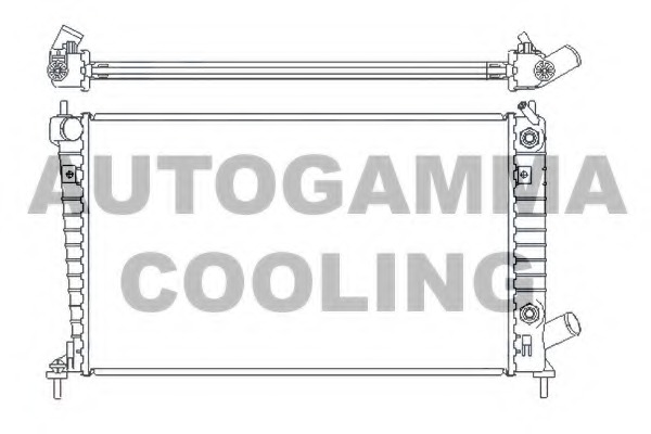 Radiator racire motor