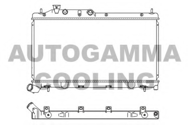 Radiator racire motor