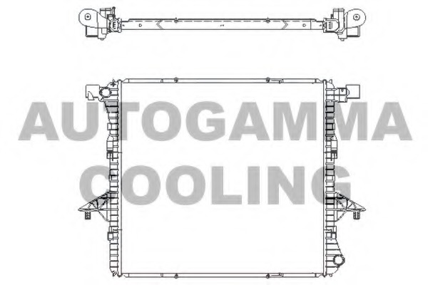 Radiator racire motor