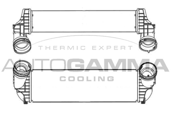 Intercooler, compresor