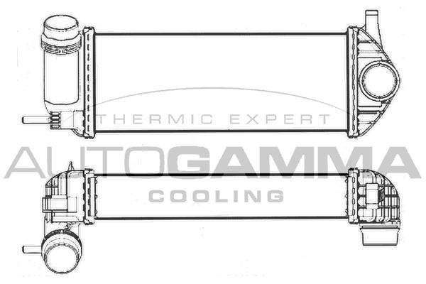 Intercooler, compresor