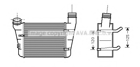 Intercooler compresor